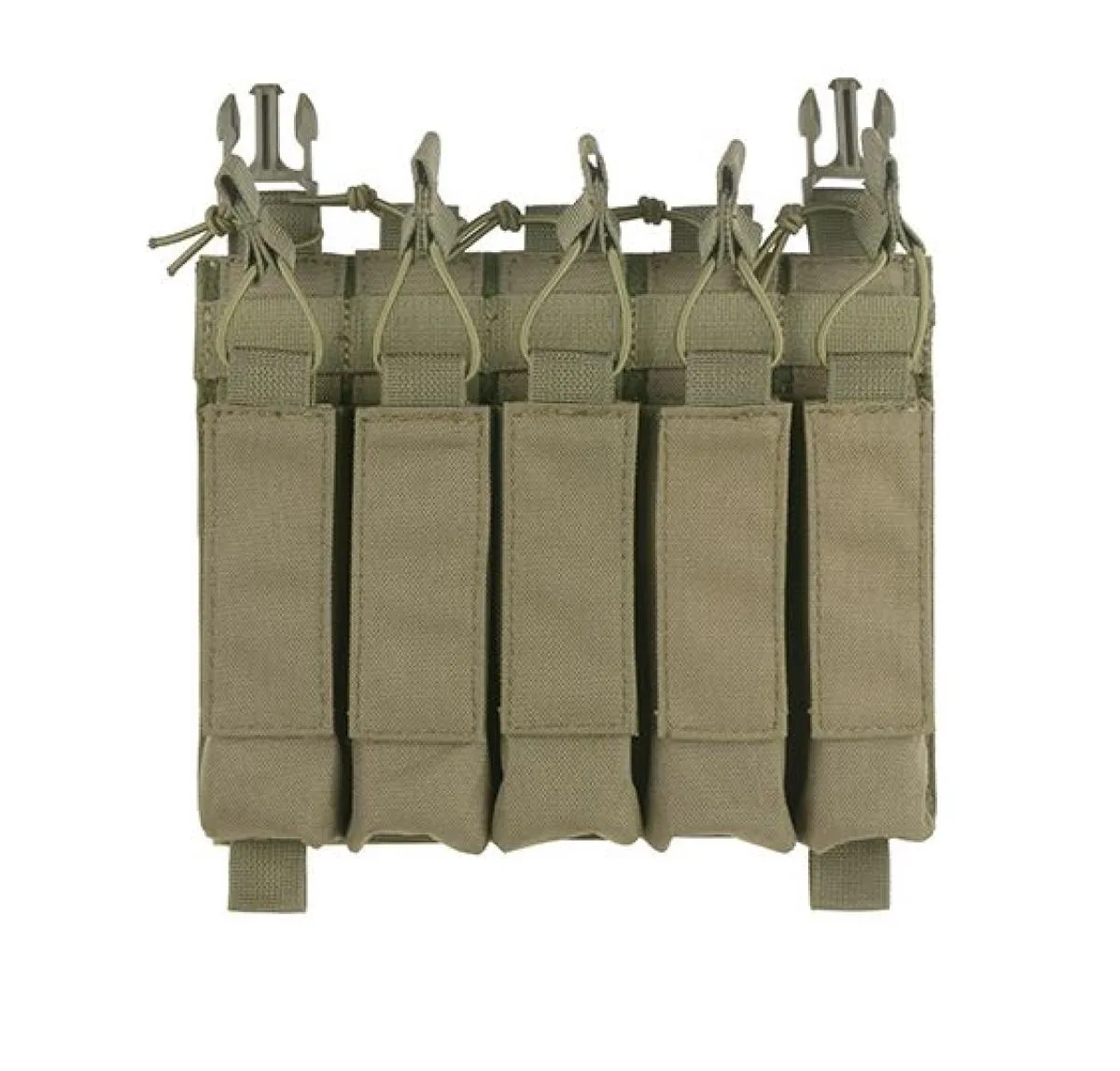 MP5/SMG Hybrid Mag Pouch 5 Mags Olive